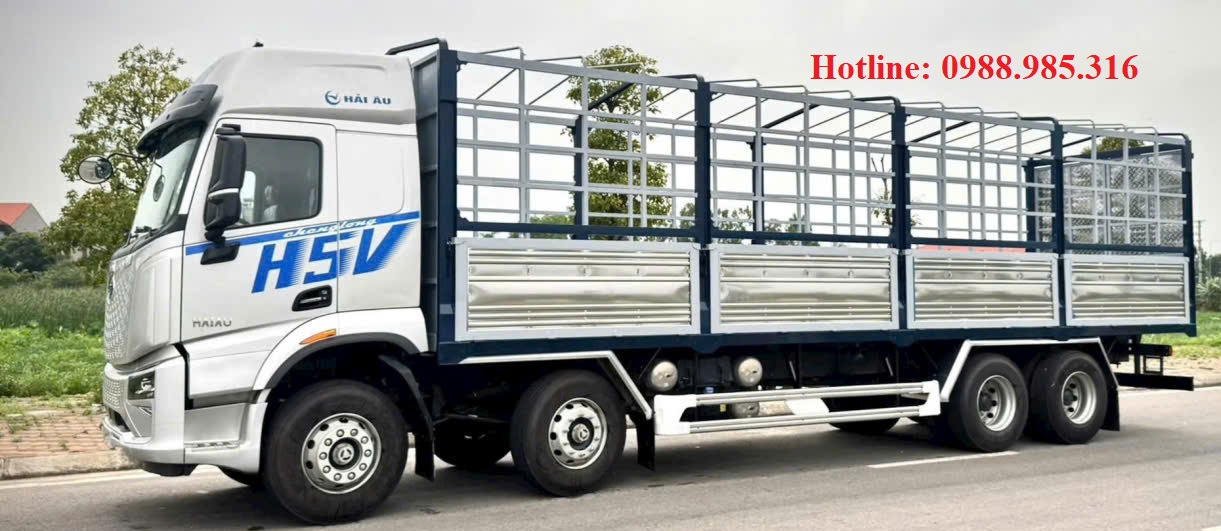 Xe tải thùng 4 chân Chenglong H5V 8X4 310hp